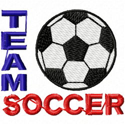 Football Embroidery Design 4 Football Embroidery Design 4